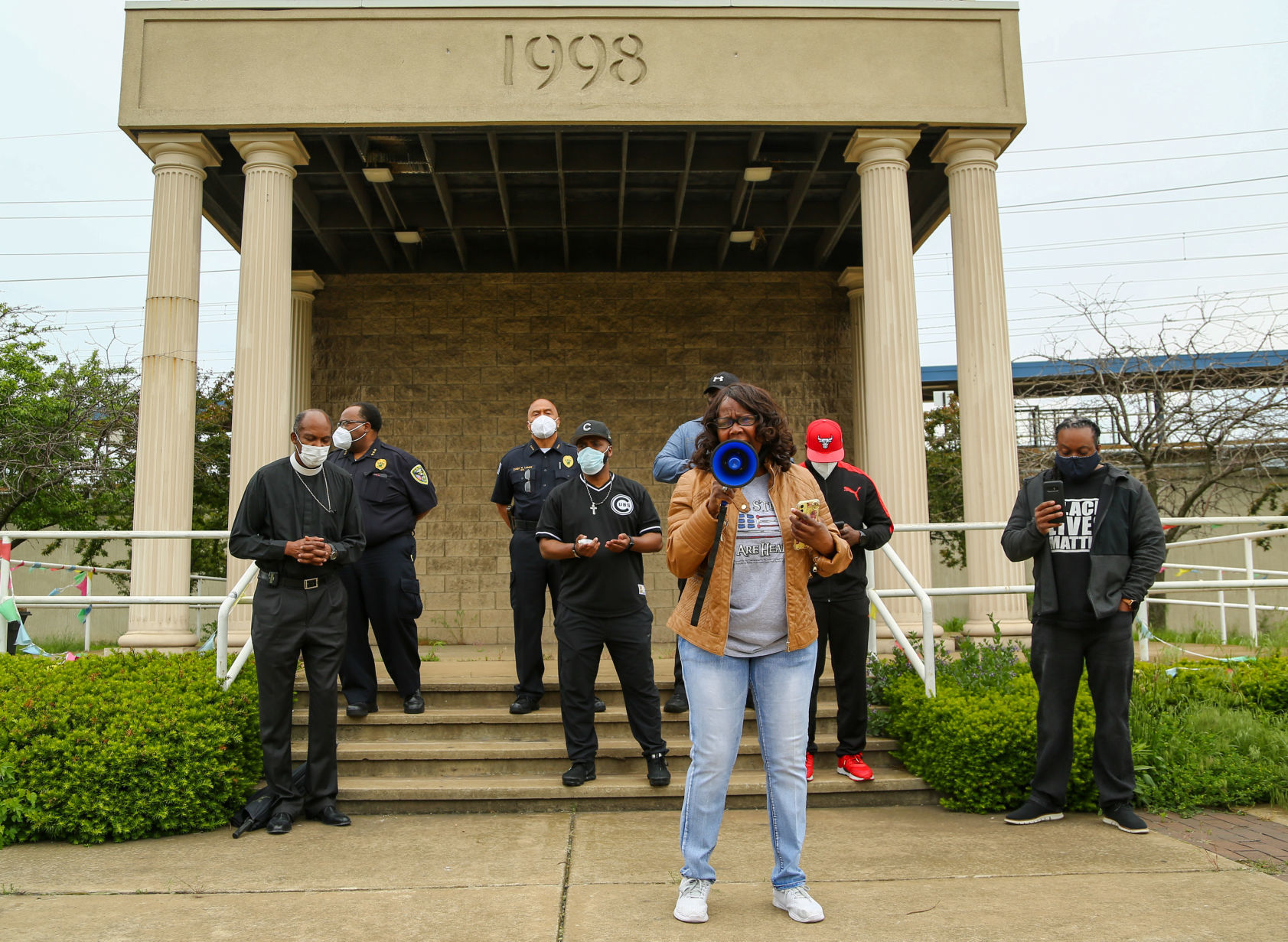 Peaceful rally in Gary